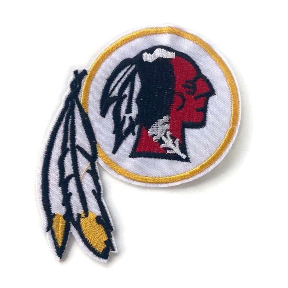 Red Skins Embroidered Patch